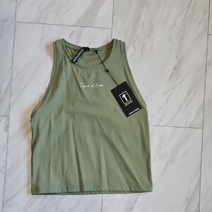 Tiger of Sweden Sage Green Tank Top